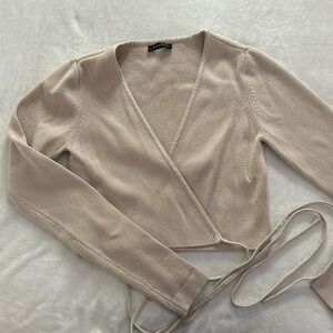 Dynamite sweater crop top